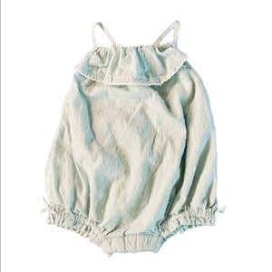 DYLAN & ABBY BABY GIRL SAGE ONSIE SHORTS SIZE 3-6 MONTHS